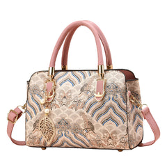 SYGA Women Stylish Tote Bag with Contrasting Colors – Medium Capacity Daily Shoulder Handbag