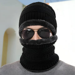 MOMISY Windproof Multi Functional Monkey Cap Winter Face Mask, Balaclavas, Neck Warmer, Cap and Bandana (Black)