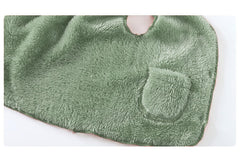 MOMISY Unisex Baby Girls Boys Faux Fur Sleeveless Vest Coat Lightweight V-Neck Short Gilet for Toddler (2 to 3 years, Green)