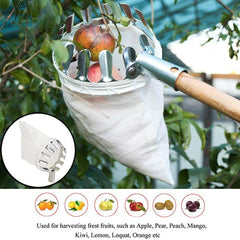SYGA Fruit Picker Head Basket or Fruit Picking Tools, Fruits Catcher for Harvest Picking Apple Citrus,Pear,Peach, etc