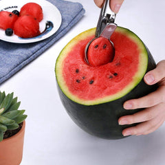 SYGA Stainless Steel Ice Cream Scoop Cookie Dough Scooper with Trigger Release for Watermelon, Frozen Yogurt Sorbet, Jelly