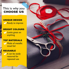SYGA Curling Ribbon Set, 5mm Curling String Balloon Ribbons, 9 Colors Balloon Ribbons for Crafts, Balloons, Florist Bows, Gift Wraps, Wedding or Birthday Party, DIY Decoration- 9 Pcs, Multi Colour