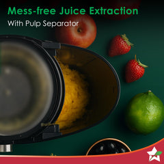 Wonderchef Venezia Centrifugal Juicer for Home | 500W | Fresh Fruit & Vegetable Juice in Seconds | Dual Speed Control | Pulp Separator for Easy Cleaning | Wide Feeding Mouth | 2-Year Warranty