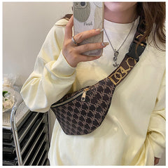 SYGA Pu Small Bag Foreign Style Fashion Shoulder Messenger Bag Light and Simple Ladies Chest Bag(Brown)