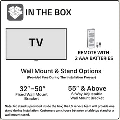 LG 164 cm (65 inches) UA82 Series 4K Ultra HD Smart webOS LED TV 65UA82006LA