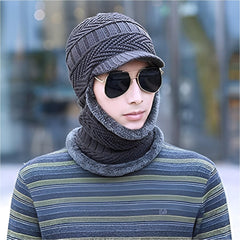 MOMISY Windproof Multi Functional Monkey Cap Winter Face Mask, Balaclavas, Neck Warmer, Cap and Bandana (Grey)