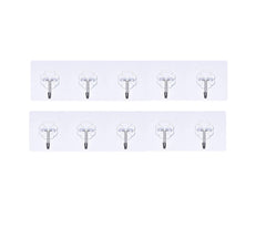 SYGA Set of 2 Self Adhesive Five Hook Multipurpose Hanger Hook