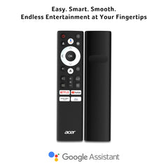 acer 109 cm (43 inches) Super Series 4K Ultra HD Smart QLED Google TV AR43QDXGU2875AT (Black)