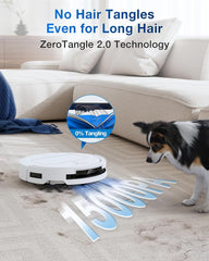 ECOVACS Deebot T50 PRO Omni 2 In 1 Robot Vacuum Cleaner & Mop,2025 Launch,15000 Pa Suction,6400 Mah Battery,8.1Cm Ultra-Thin,Zerotangle 2.0,AIVI 3.0 Obstacle Avoidance,Auto Wash/Dry/Refill,320 Mins