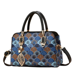 SYGA Women Stylish Tote Bag with Contrasting Colors – Medium Capacity Daily Shoulder Handbag