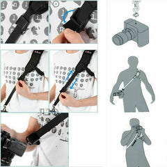 SYGA Universal Adjustable Rapid SLR DSLR Camera Shoulder Neck Strap Belt Sling