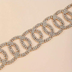 SYGA Women's Metal Waist Chain Round Design Waist Size 24 Inch to 35 Inch