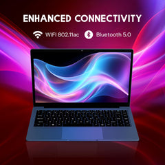 Neopticon BrowseBook 14.1" FHD IPS Laptop | Best Student & Office Work Laptop | Celeron N4020 | 4GB RAM | 128GB SSD | Windows 11 | 38Wh | 1.3kg | Grey