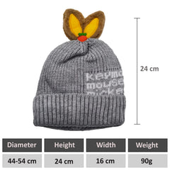 SYGA Baby Winter Cap for Infant Ear proction Wool Cap 6-24 Month - Blue