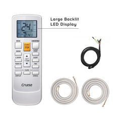 Cruise 2 Ton 3 Star Inverter Split AC with 7-Stage Air Filtration (100% Copper, Convertible 4-in-1, PM 2.5 Filter, Anti-Rust Technology, CWCVBM-VQ1W243, White)