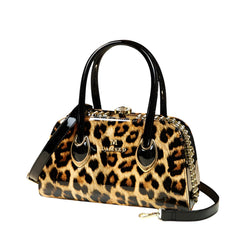 SYGA Women's Luxury Handbag | Diamond Lock & Chain Detail | Elegant Shoulder & Messenger Purse