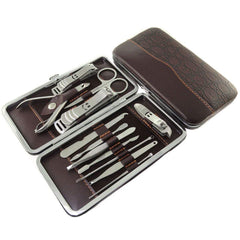 SYGA Stainless Steel Nail Clipper Professional Grooming Kit for Men and Women (Golden)
