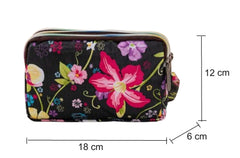 MOMISY Women's Girls Clutch | Zipper | Ladies Purse Wallet Girls (Azalea)