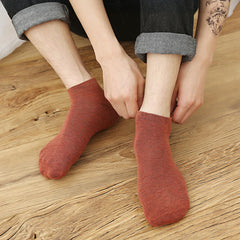 MOMISY Women's Cotton Blend Ankle Socks, Solid Multicolour, Free Size (IN, Alpha, Free Size, 10, Solid10)
