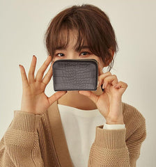 SYGA Women's Card Holder Coin Purse Multi-Card Slot Pu Pickup Case Zipper Small Wallet Driver's License Bag