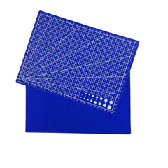 SYGA A4 Cutting Mat Printed Grid Lines Scale Plate Knife Leather Paper Board