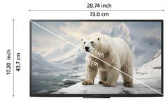 Sony BRAVIA 80 cm (32 inches) HD Ready Smart LED Google TV KD-32W825 (Black)