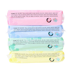 SYGA 80 Pcs Multipurpose Non-woven Fabric Nonstick Wiping Rags House Cleaning Cloth Kitchen Dish Cloth (Random Color)