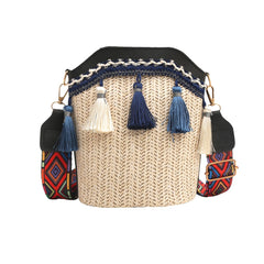 SYGA Sling Bag For Women's Pu Material With Bucket Type, Crossbody Ethnic Style Bag