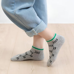 MOMISY 5 Pairs Baby Girl Boys Tube Socks Toddlers Infant Solid Color Boat Spring and Autumn Socks Stretch Baby Sock - Multicolor (IN, Age, 9 Years, 12 Years, DD)