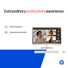 HP All-in-One, 13th Gen Intel Core i7-1355U (32GB DDR4, 1TB SSD) IPS, Three-Sided, Micro-Edge, Anti-Glare, FHD, 27''(68.6 cm), Win 11 Home, Office 24, 6.72kg, FHD Camera, 27-cr0068in