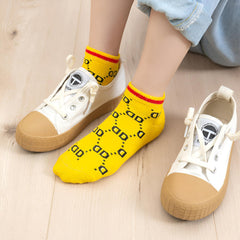 MOMISY 5 Pairs Baby Girl Boys Tube Socks Toddlers Infant Solid Color Boat Spring and Autumn Socks Stretch Baby Sock - Multicolor (IN, Age, 9 Years, 12 Years, DD)