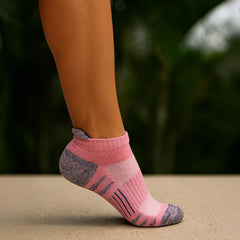 MOMISY Unisex Cotton Blend, Low-Cut Liner Ankle Socks, Pack of 5, Multicolour, Free Size (IN, Alpha, Free Size, Liner B)
