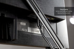 Jin Office Four-ARM Monitor Adapter KIT for Non-VESA Monitor and CAN Mount Any Monitor Without Screw Holes| ONLY VESA Adapter| Does NOT Included Monitor Mount Stand