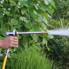 SYGA High Pressure Brass Nozzle Water Spray Gun Car/Bike/Gardening Wash, Stainless Steel;Brass;Zinc
