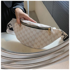 SYGA Pu Small Bag Foreign Style Fashion Shoulder Messenger Bag Light and Simple Ladies Chest Bag(White)