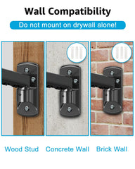MOUNTUP Single Monitor Wall Mount for Max 32 Inch Computer Screen, Fully Adjustable Monitor Arm, Wall Mount Monitors Holder Support 4.4-19.8lbs Display, VESA Bracket Fit 75x75mm, 100x100mm