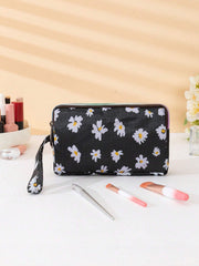 MOMISY Women's Girls Clutch | Zipper | Ladies Purse Wallet Girls (Daisy)