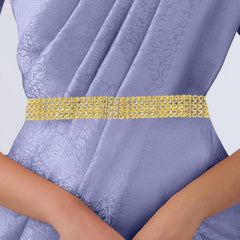 SYGA Metal Chain Waist Chain Women's Punk Retro Belt Decorative Body Chain