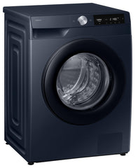 Samsung 12 kg, 5star, AI Control, AI Ecobubble, Super Speed, Wi-Fi, Hygiene Steam with Inbuilt Heater, Digital Inverter, Fully-Automatic Front Load Washing Machine (WW12DG6B24ASTL, Navy)
