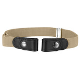 SYGA Jeans Belt Elastic Women's Punch-Free Decoration buckle Style Lazy Belt