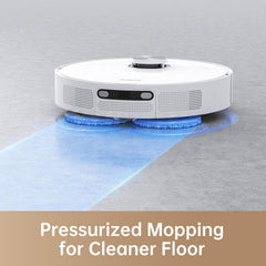 DREAME L10 Prime Robot Vacuum and Mop, Self-Cleaning Dual Mop Pads with Auto Drying, 3L Clean/Used Water Tank, 7mm Mop Lifting for Carpets, LDS Navigation with 3D Mapping, WiFi/App Control