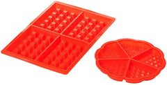 SYGA Silicone Baking Round & Square Waffles Mould Muffin Pans Baking Moulds