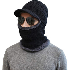 MOMISY Windproof Multi Functional Monkey Cap Winter Face Mask, Balaclavas, Neck Warmer, Cap and Bandana (Black)