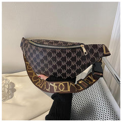 SYGA Pu Small Bag Foreign Style Fashion Shoulder Messenger Bag Light and Simple Ladies Chest Bag(Brown)