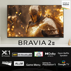 Sony 164 cm (65 inches) BRAVIA 2M2 Series 4K Ultra HD Smart LED Google TV K-65S25BM2