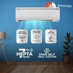 Daikin 1 Ton 3 Star Inverter Split AC (Copper, PM 2.5 Filter, 2024 Model, MTKL35UV16, White)