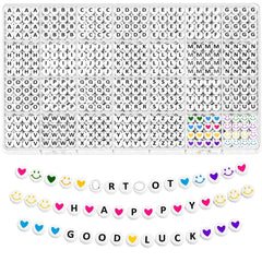 SYGA Beads for Kids Crafts Children's Jewelry Making Kit DIY Bracelets Necklace Hairband and Rings Craft Kits Birthday for 4, 5, 6, 7-Year-Old Little Girls-Multicolor (DIYBeadsSet-33)