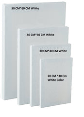 SYGA 4 Pieces Canvas Wooden Gallery Printing Canvas Frames Collage Picture Frame Set for 30 * 20, 40 * 30,50 * 40,60 * 50 Pictures