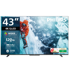 Philips 109 cm (43 inches) 8100 Series 4K Ultra HD Smart QLED Google TV 43PQT8100/94