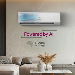 Godrej 1.5 Ton 5 Star, 5 Years Comprehensive Warranty, AI powered, 5-In-1 Convertible Cooling Inverter Split AC (Copper, 2025 Model, Heavy Duty Cooling at 52 °C, AC 1.5T EI 18II5T WZS Split 5S, White)